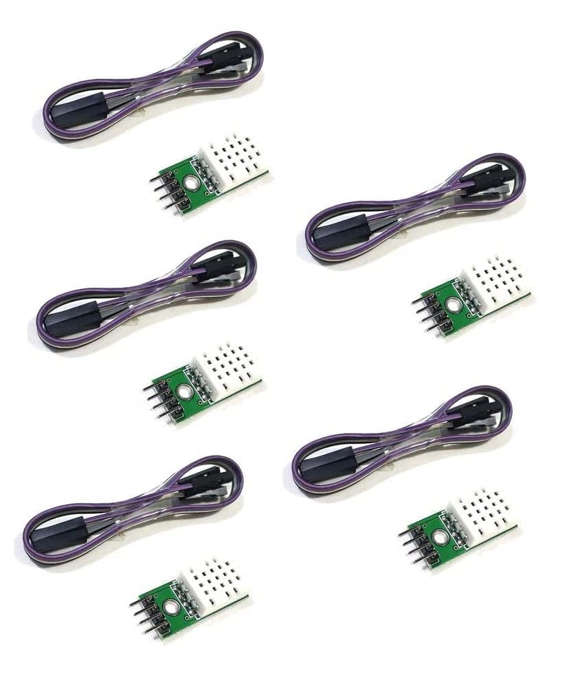 Fasizi 5pcs SHTC3 high-precision digital temperature and humidity sensor measurement module I2C communication