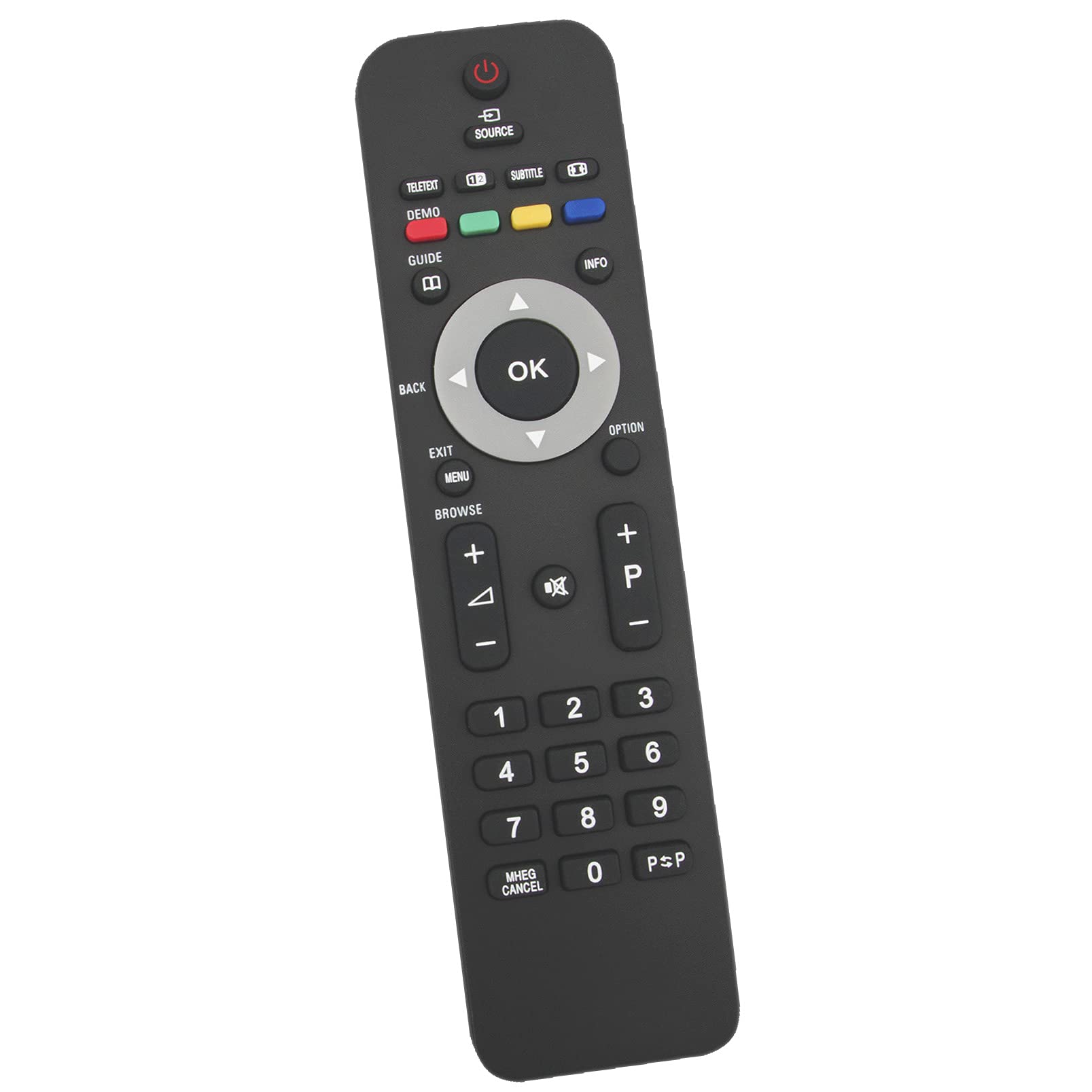 ALLIMITY 242254901833 RC4705 Remote Control Replace fit for Philips LCD TV 32PFL5403D/12 37PFL5403D/10 37PFL5603D/10 42PFL5403D/10 42PFL5403D/12 42PFL5603D/12 47PFL5603H/10 19PFL5403D/10