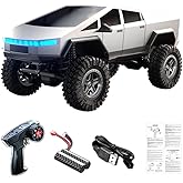 NBJIALIN RC Cyber Truck Car - 1:18 Remote Control Car for Adult, 4WD Hight Speed Off-Road Cybertruck Remote Control Cars,2.4Ghz Waterproof Monster RC Car for Rc Truck Toys Gifts