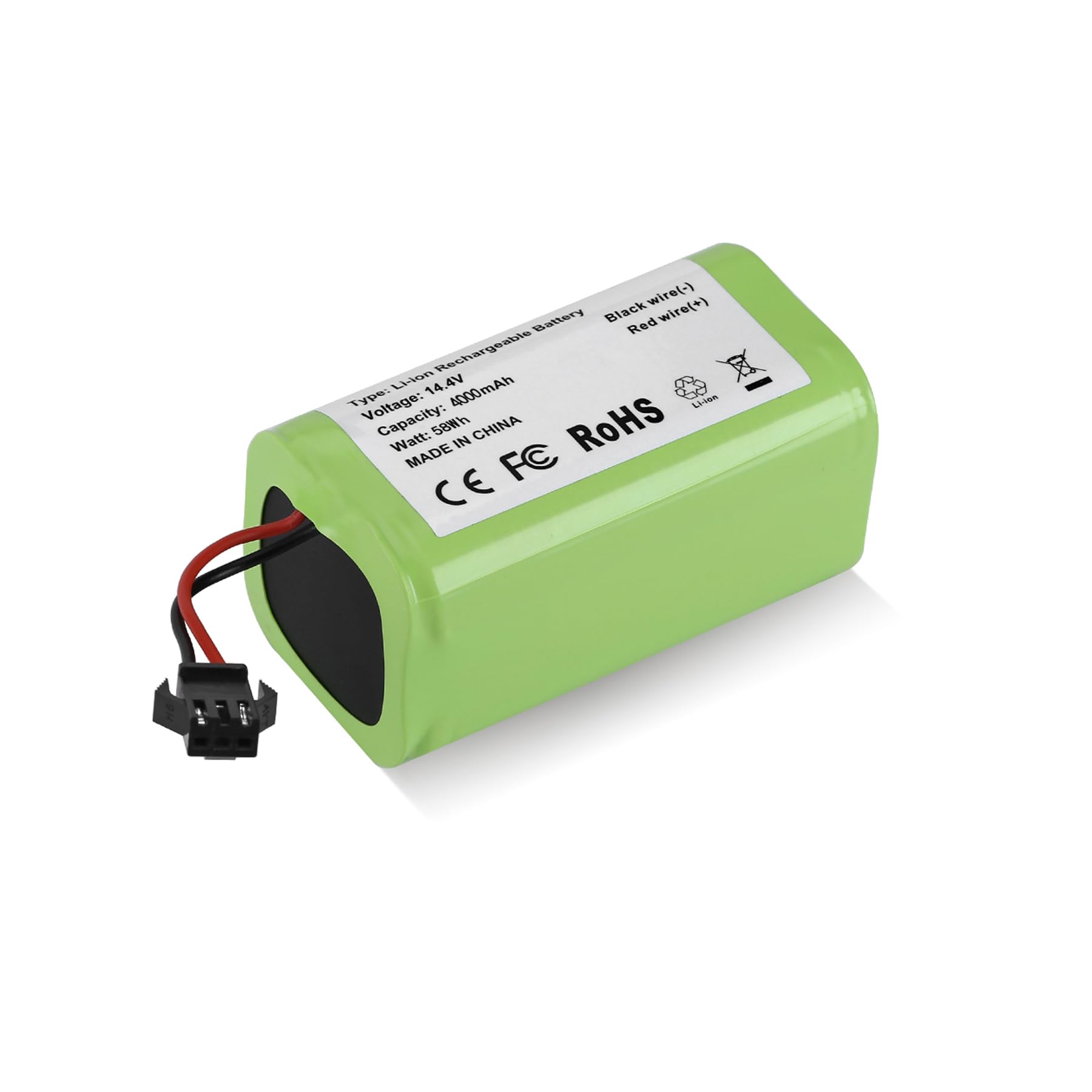 Upgraded 4000mAh N79 14.4V Battery for Eufy RoboVac 11 11S 30 15C 25C 35C Robot Vacuum Cleaner for Ecovacs Deebot N79 N79S Deebot 500 600 DN622, Goovi F007C D380 Robot Vacuum Cleaner Battery