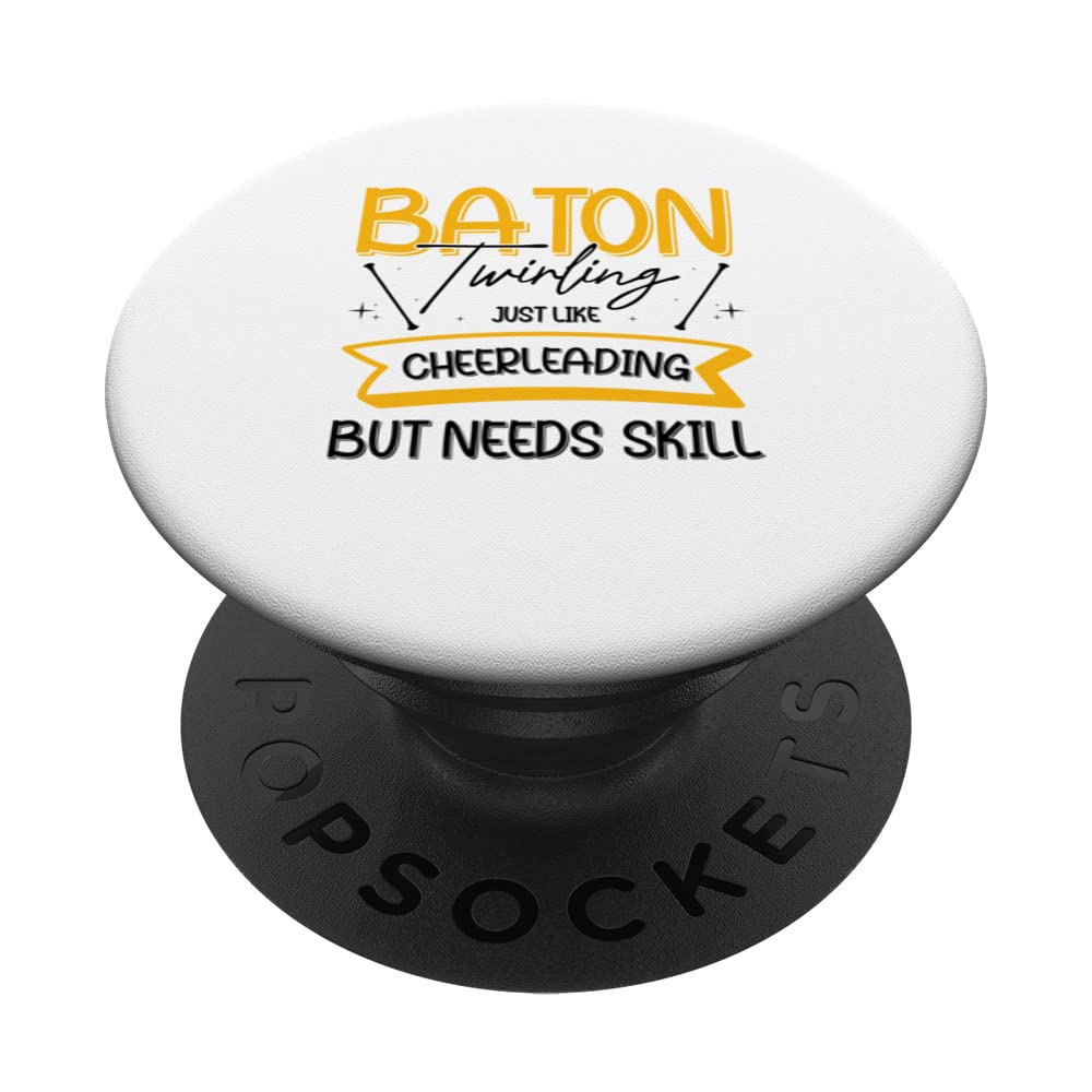 Majorette Twirler Baton Twirling PopSockets Swappable PopGrip