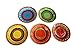 Cactus Canyon Ceramics Spanish Terracotta 5-Piece Salad Plate Set, Multicolor
