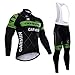 2014 Outdoor Sports Pro Team Men's Long Sleeve Cycling Jersey and Tights Set