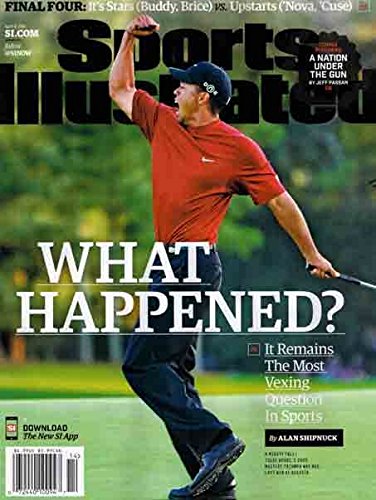 Sports Illustrated Magazine (April 4, 2016) Tiger Woods Cover