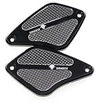 PRO-KODASKIN KO-DU-DI-BC-04 Motorcycle Carbon Brake and Clutch Caps for Ducati DIAVEL 1200 (Black)