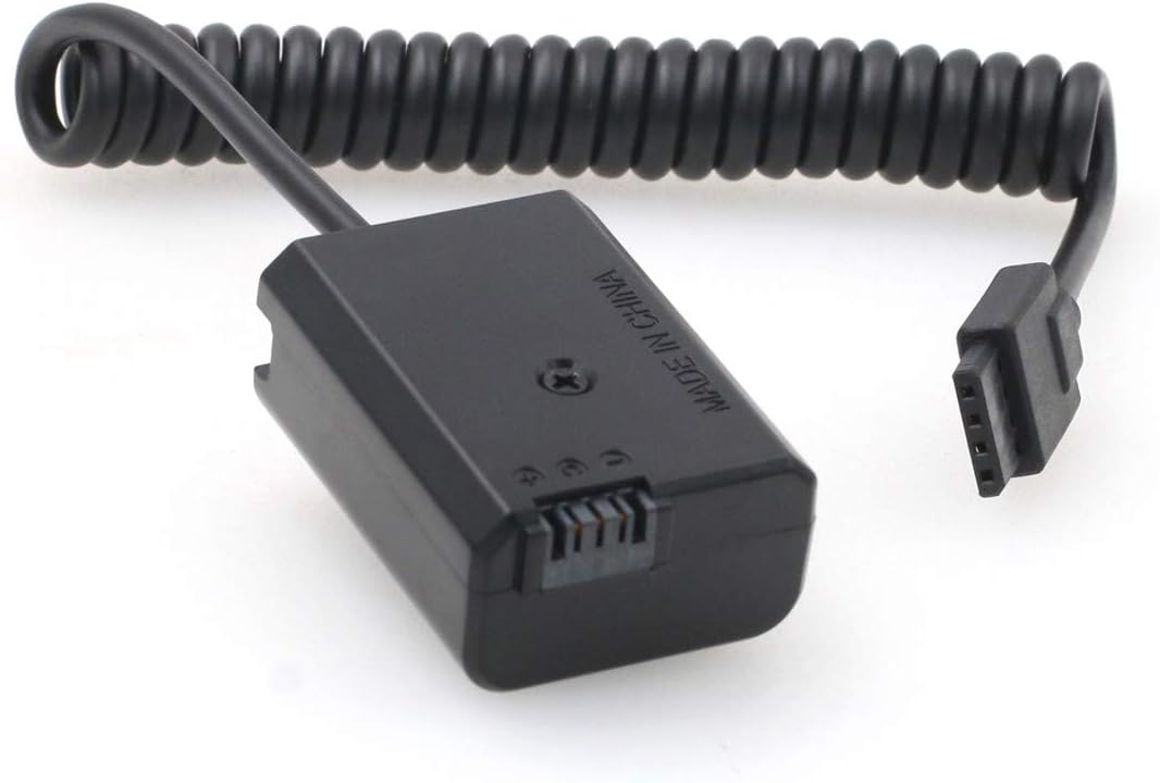 HangTon NP-FW50 DC Coupler Dummy Battery Power Supply for DJI Ronin-S to Sony A7 A7II A7S A7SII A7R A7RII A6300 A6500 A6000 A5100 NEX Series Camera