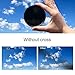 K&F Concept 62mm Variable ND Filter ND2-ND32 Camera Lens Filter (1-5 Stops) No X Cross HD Neutral Density Filter with 28 Multi-Layer Coatings Waterproof (Nano-X Series)