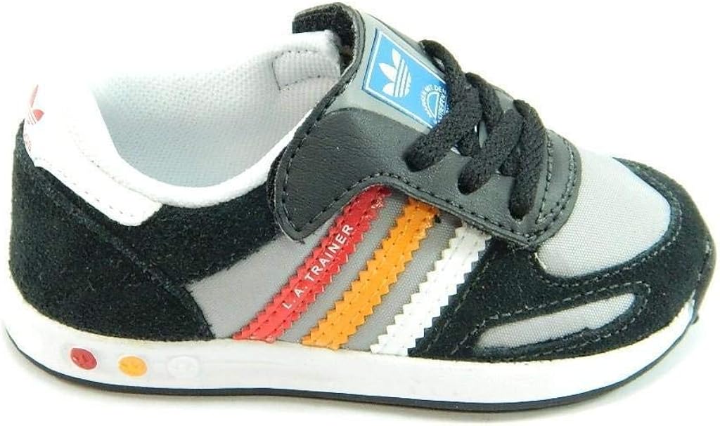 adidas la trainer grey orange