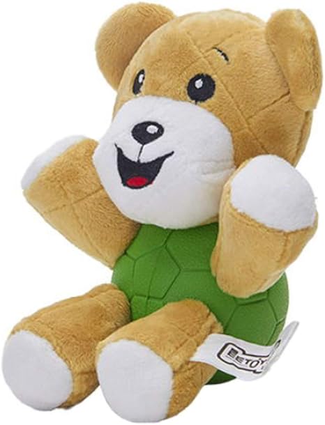 Amazon Co Jp ぬいぐるみ犬のおもちゃ クマの形 耐久性のある低詰め物 きしむ噛むおもちゃを噛むインタラクティブペットトレーニング 中小犬用のおやつを追加することができます ホーム キッチン