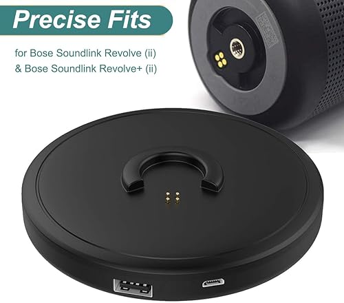 Replacement Charging Cradle For Bose Soundlink Revolve/Revolve+ Speakers - USB Dock Station