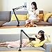 Benks Tablet Mount Lazy iPad Holder Universal Long Arm Mobile Phone Bracket, Flexible Gooseneck Clamp Stand for Live Stream, Desk, Bed, Kitchen, Office (Support 4-12.9 Inch Cell Phone and Tables)