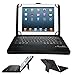 HP Omni 10 / HP 10 Plus Keyboard case, IVSO Ultra-Thin DETACHABLE Bluetooth Keyboard Stand Case / Cover for HP Omni 10 / HP 10 Plus 2016 Tablet (Black)