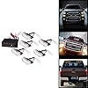 3-Flashing-Modes-Amber-18-LED-Warning-Hazard-Construction-Strobe-Light-Control-Module-Mounting-Bracket-Bar-Pickup-Truck-SUV-Boat-Set-of-6