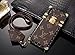 calbeebee iPhoneX -US Fast Deliver Guarantee FBA- New Elegant Luxury PU Leather Monogram Style Flip Cover Case For Apple iPhone 10 iPhone X ONLY (iPhoneX Brown Trunk Bag)