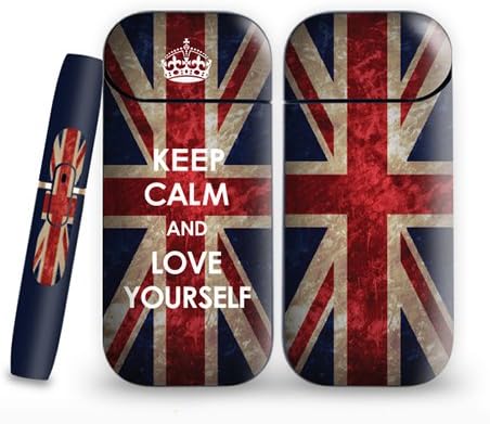 IQOS STICKER cover skin Protective film designs Made in Korea (F_01_Union Jack)