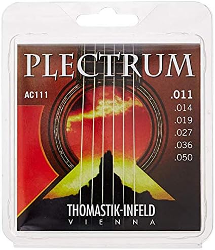Thomastik-Infeld Plectrum Bronze - P12 - E-string - Acoustic Guitar - medium brightness - gauge .012, Natural, 012 P12 - Image 3