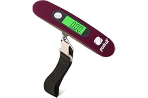 pack all 110 Lbs Luggage Scale, Digital Handheld Luggage Scale, Baggage Scale, Travel Weight Scale for Luggage with Backlit L