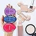 BONTIME Silicone Makeup Sponge - Washable 2-in-1 Makeup Blender for Liquid or Powder Foundation,BB Cream,Concealer,No Waste of Foundation at All (Set of 3 Shapes)