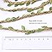 Whaline 98 Feet Artificial Vines Fake Foliage Ivy Leaf Plant Garland Rustic Wedding Party Home Wreaths Decor
