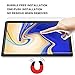 RBEIK [2PACK Premium 9H Hardness Scratch Resistant Bubble Free Tempered Glass Screen Protector Only for Samsung Galaxy Tab S4 Tablet 10.5-inches (SM-T835)