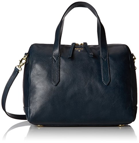 Fossil Sydney Satchel, Heritage Blue, One Size