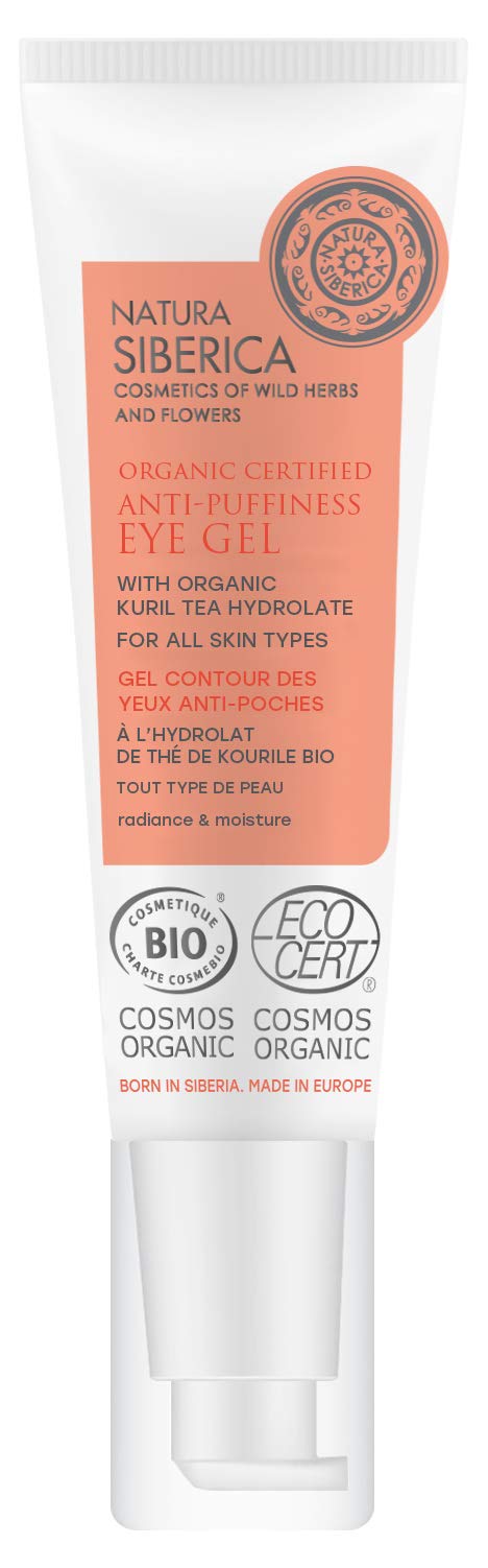 Natura Siberica Organic Certified All Skin Types, Anti-Puffiness Eye Gel