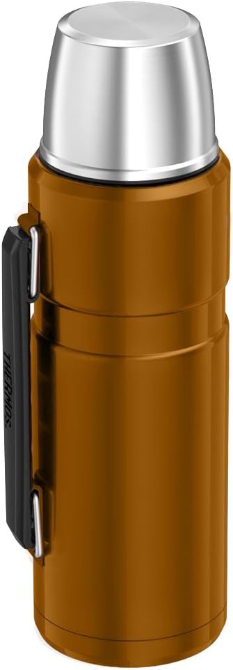 Thermos, Stainless King Copper Travel Flask (1.2L), Premium Leak Proof Insulated Tea & Coffee Flask for Hot & Cold Drinks - Image 3