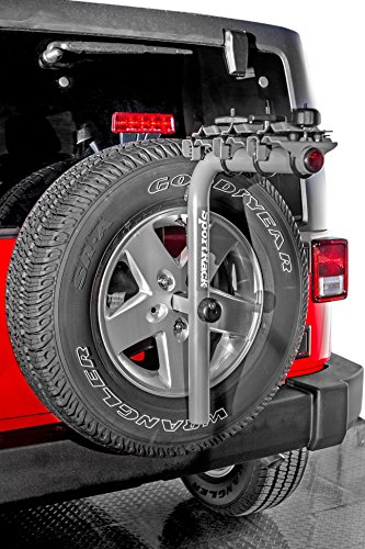 SportRack SR2813 Spare Tire Bike Rack, Black - Thumbnail 4