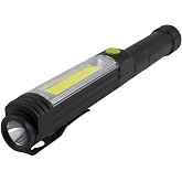 LitezAll Pen Flashlight 400 Lumen - Compact and Portable Tactical Pen Light, Battery Powered, Wide Angle COB LED Task Light - Ideal Pen Light for Professionals and Everyday Use