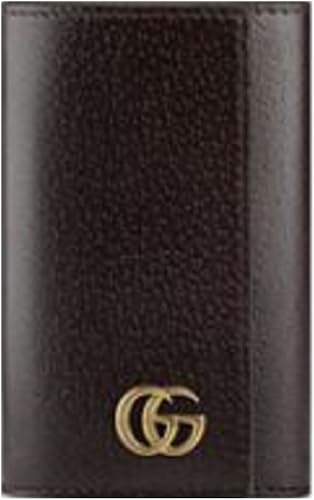 Amazon Gucci グッチ 二つ折り 財布 長財布 メンズ Ggマーモント レザー キーケース ブラウン 財布