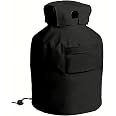 Montana Grilling Gear Propan-Tank-Abdeckung – Aus Synthetischem Leder, Wetterfest – Für 20lb Tanks