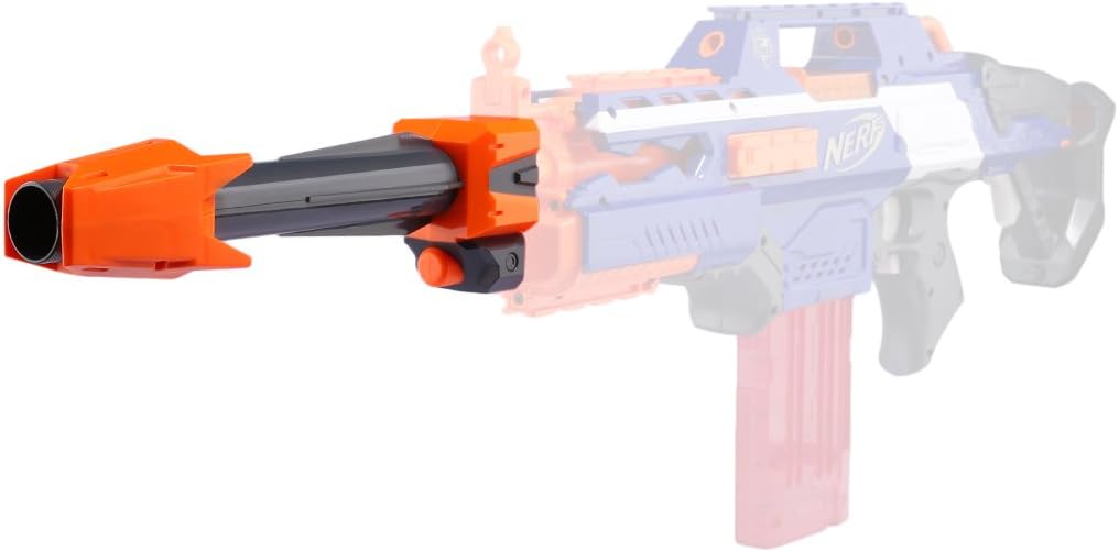 FOKOM Upgrade Front Tube Decorative Cap Adapter Silencer for Nerf Stryfe/Nerf Retaliator/Nerf Rapidstrike/Nerf Modulus Regulator