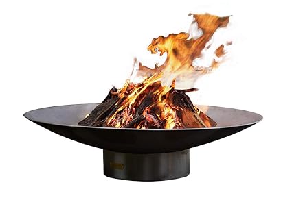Amazon Com Fire Pit Art Bella Vita 46 Inch Natural Gas Fire Pit