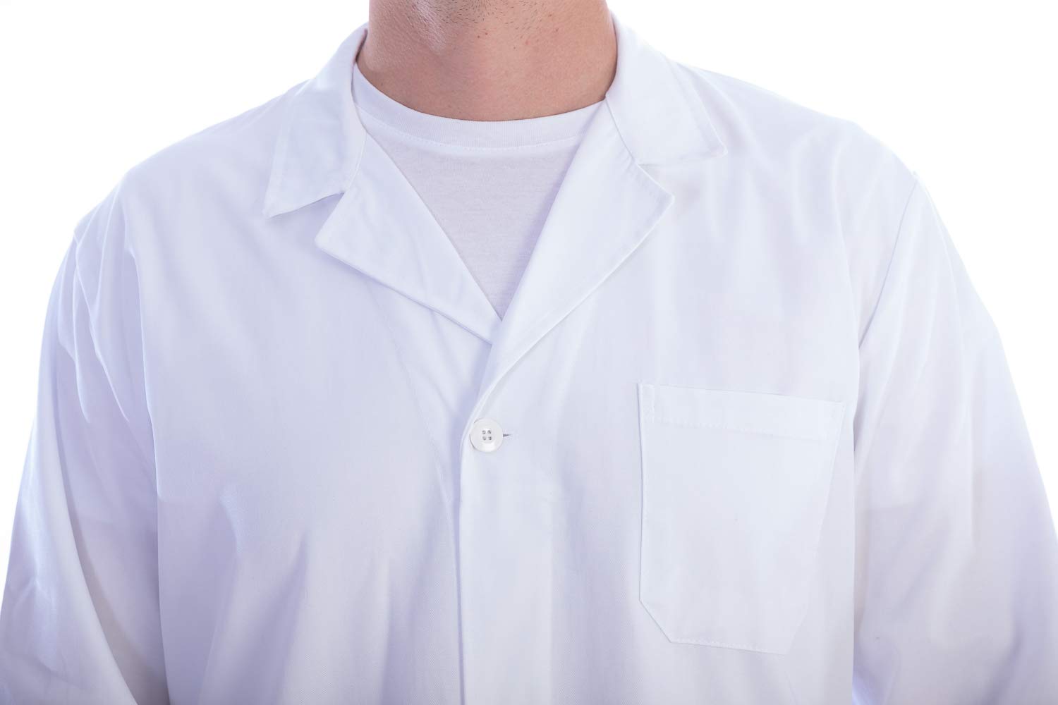 Gima - White Coat, Made of Cotton and Polyester, with Buttons, for Man, Size XL, for Doctors and Students of Medicine/Biology, for Clinics, Hospitals, Medical Practice and Pharmacies. - Image 4