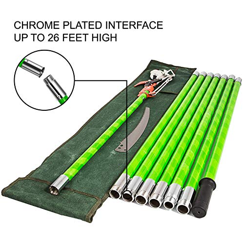 VEVOR Adapter-Baumsäge mit feststehendem Blatt für Schneidgiraffen 8 m, Astsäge für kleine Sägearbeiten mit 8 m… – Bild 5