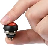 RUNCCI-YUN 7Pcs 12mm Waterproof Momentary Push Button Switch Round 12V view 3