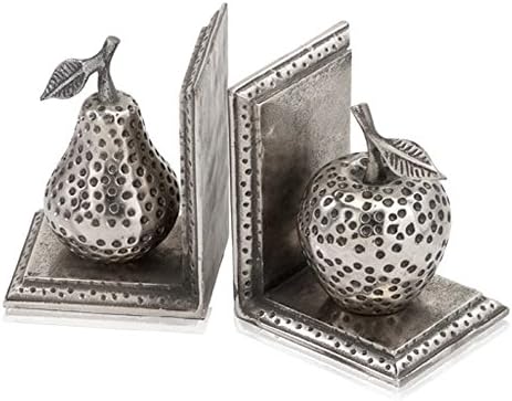 Modern Day Accents Hoyuelos Apple & Pear Bookends