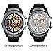 Orzero (4 Pack) For Ticwatch Pro 4G, Ticwatch Pro, Ticwatch Pro 2020 Smartwatch Tempered Glass Screen Protector, 2.5D Arc Edges 9 Hardness HD Anti-Scratch Bubble-Free (Lifetime Replacement)