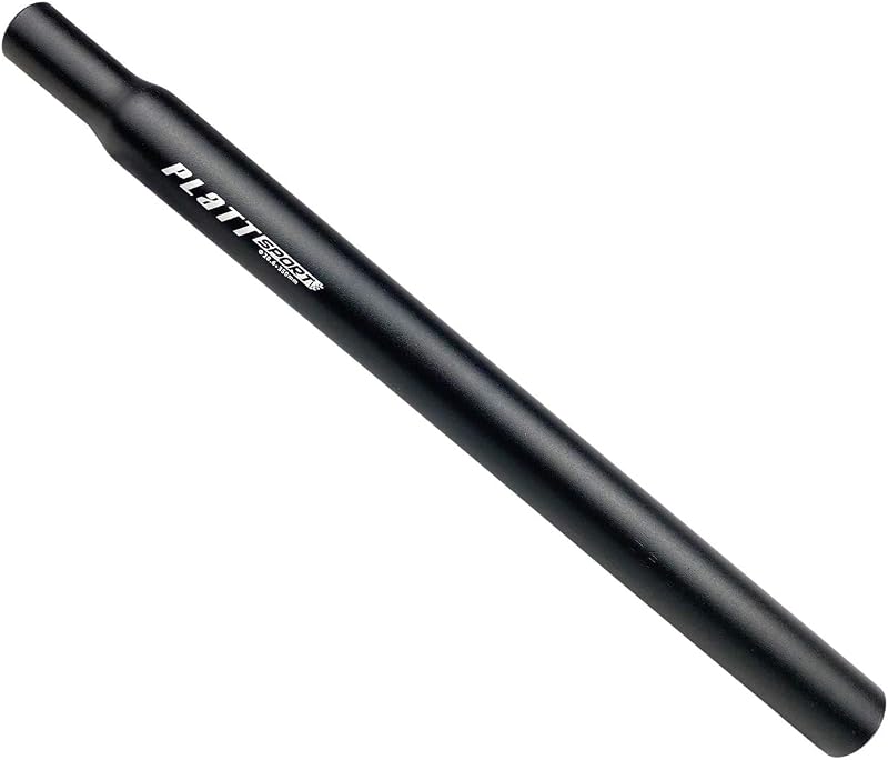 PLATT Bike Seat Post 25.4/27.2/28.6/30.8/31.6mm 350mm Aluminum Black