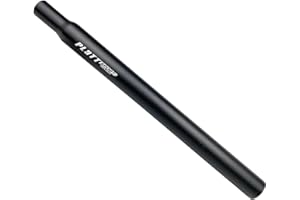 PLATT Bike Seat Post Aluminum Alloy Black 25.4/27.2/28.6/30.8/31.6 x 350mm for MTB Mountain Bike Road Bicycle