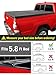 MaxMate Tri-Fold Truck Bed Tonneau Cover works with 2009-2019 Dodge Ram 1500 (2019 Classic ONLY) | Without Ram Box | Fleetside 5.7' Bed
