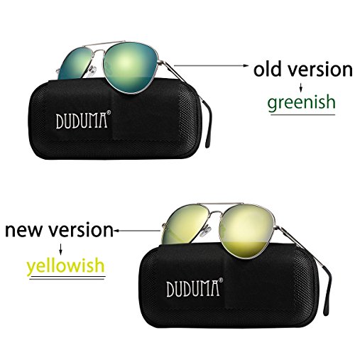 Duduma Premium Full Mirrored Sunglasses w/Flash Mirror Lens Uv400