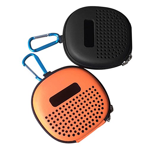 Huangou ❤ Bluetooth Speaker Case ❤ Shock Proof Carry EVA Storage Case Bag for Bose Soundlink Micro Bluetooth (Black, 11×10.5×4CM) - Thumbnail 6