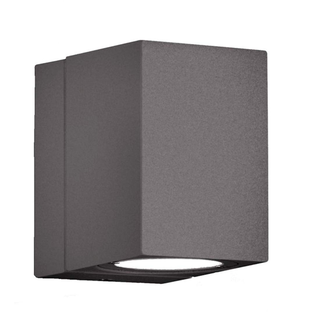 Trio Leuchten 229160142 LED Outdoor Wall Light Die-Cast Aluminium Includes 3x 1 W Bulbs / 10 x 7 cm Can be Rotated Through 320° Anthracite