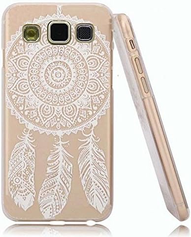 G360 Case, Galaxy Core Prime Case, Silverback(TM) ULTRA SLIM Hard Plastic Clear Case Skin Cover for Samsung Galaxy Core Prime G360 (Henna Full Mandala Floral Dream Catcher)