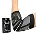 Venom Strapped Elbow Brace Compression Sleeve - Elastic Support, Tendonitis Pain, Tennis Elbow, Golfer's Elbow, Arthritis, Bursitis, Basketball, Baseball, Golf, Lifting, Sports, Men, Women (Medium)