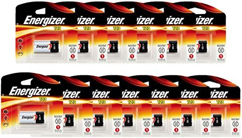 13 Energizer Lithium CR123A 3V Photo Lithium Batteries - In Retail Package