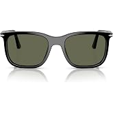 Persol Unisex Po3357s Renzo Rectangular Sunglasses