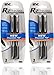 I-N-C R-2 Precision 0.5 Roller Ball Pens, Black, 2 Count