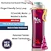 50 Strong BPA Free Protein Shaker & Mixer Bottle, 24 oz, Unicorn Love